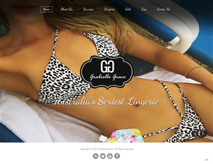 Web Design par pb pour Gabrielle Grace | Design : #6400796