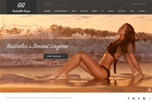 Web Design par pb pour Gabrielle Grace | Design : #6400798