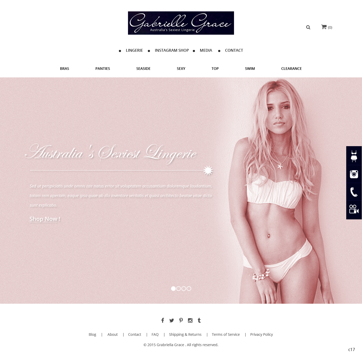 Web Design par pb pour Gabrielle Grace | Design #6441058