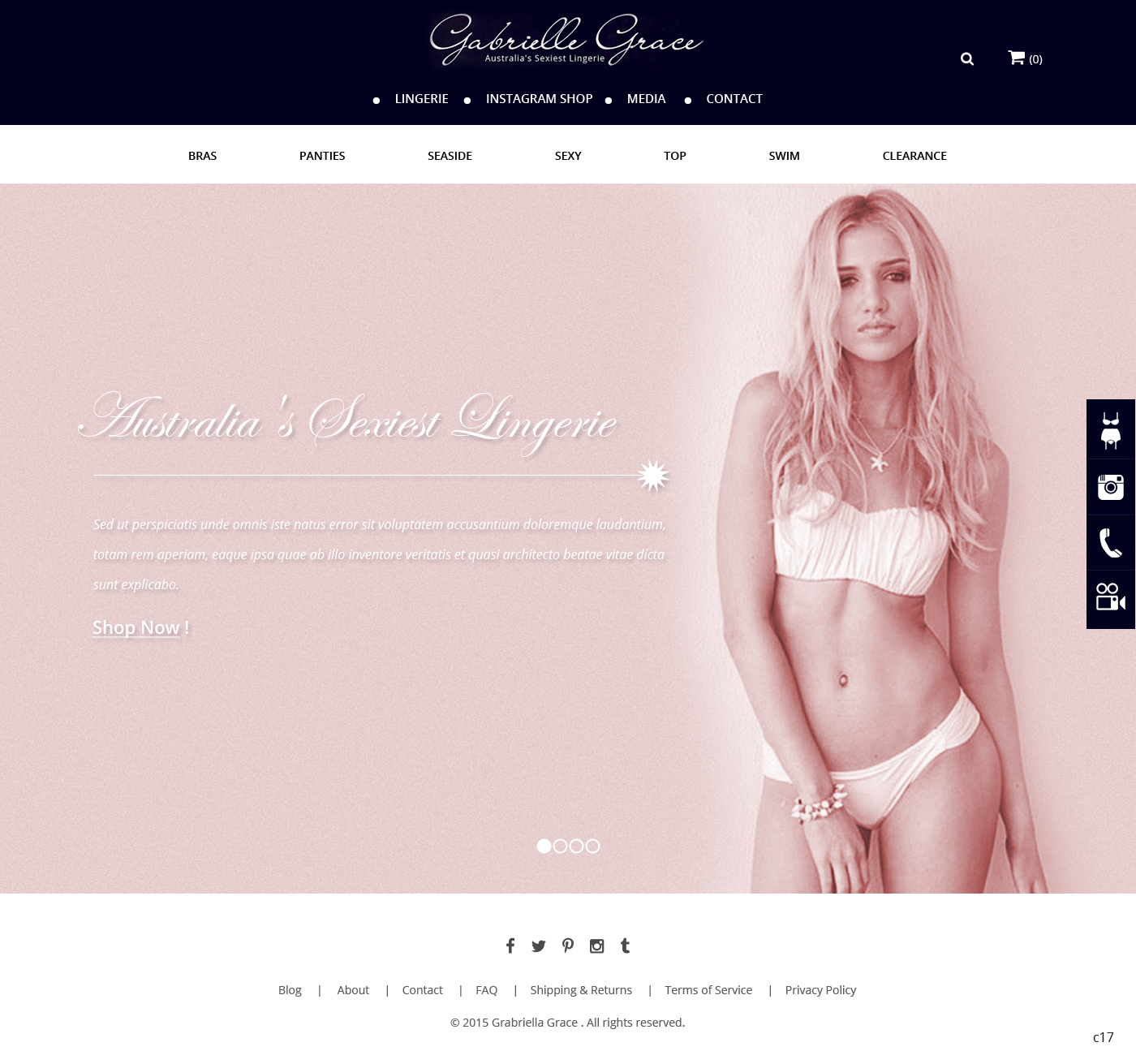Web Design par pb pour Gabrielle Grace | Design #6441062
