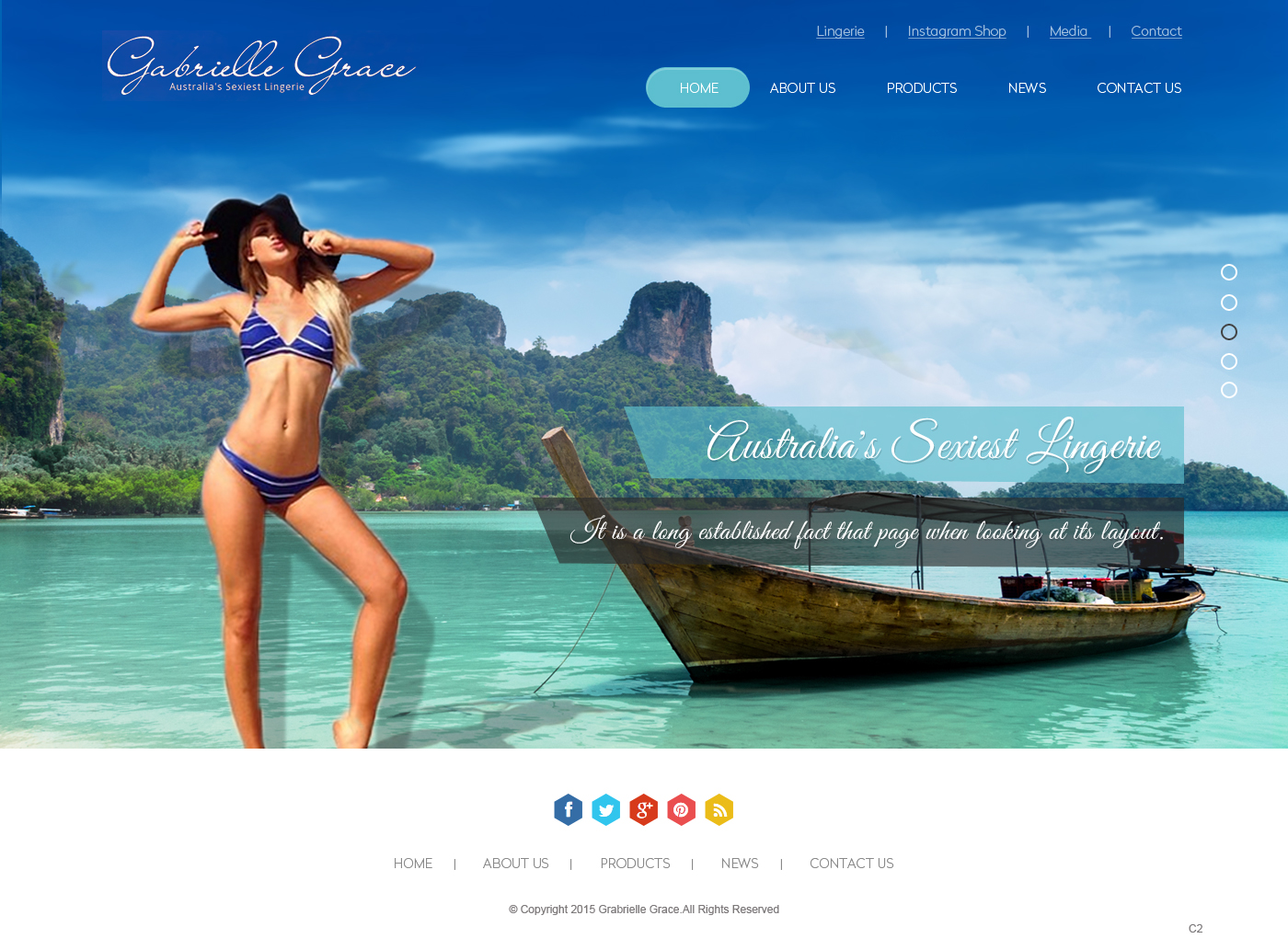 Web Design by pb for Gabrielle Grace | Design #6444500