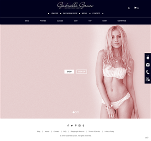Web Design by pb for Gabrielle Grace | Design: #6444515