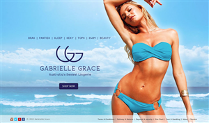 Web Design par Sukrutisolutions pour Gabrielle Grace | Design : #6486961