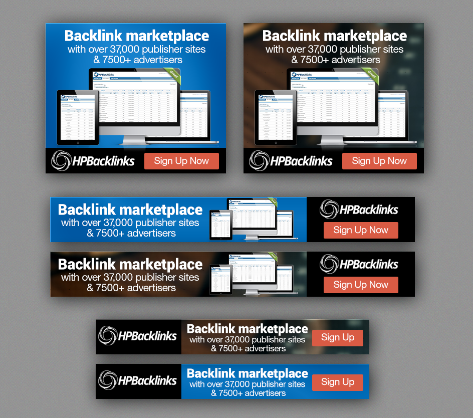 Banner Ad Design by Laurra for BuildMyRank.com | Design #6399688