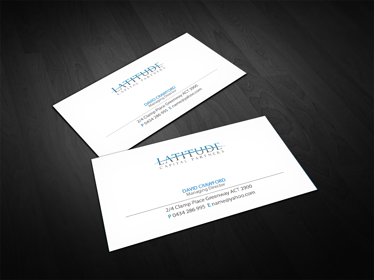 Stationery Design by asimali for Latitude Capital Partners | Design #1682416