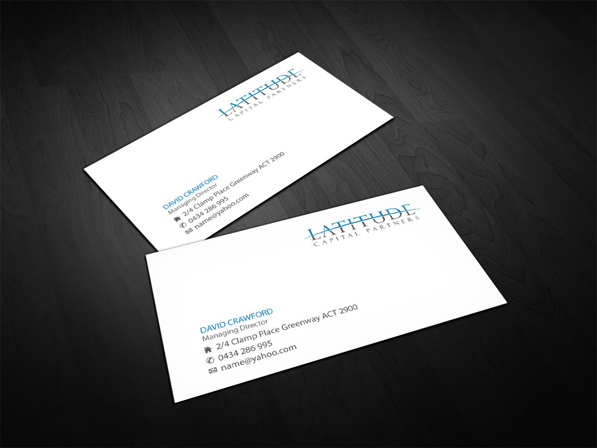 Stationery Design by asimali for Latitude Capital Partners | Design #1682429