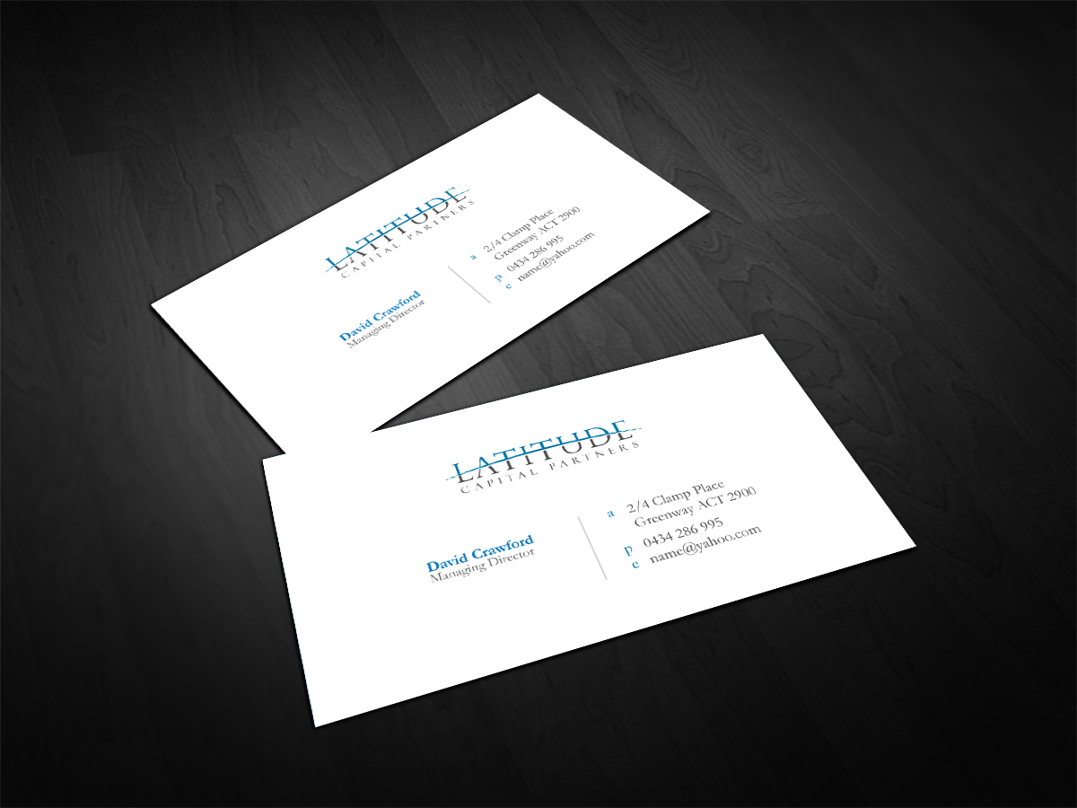 Stationery Design by asimali for Latitude Capital Partners | Design #1682454