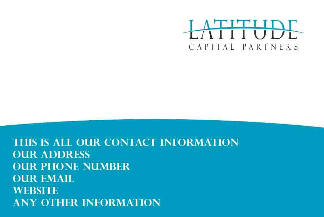 Design de Papeterie par Pure Designer pour Latitude Capital Partners | Design #1680082