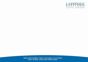 Stationery Design by Pure Designer for Latitude Capital Partners | Design: #1680130