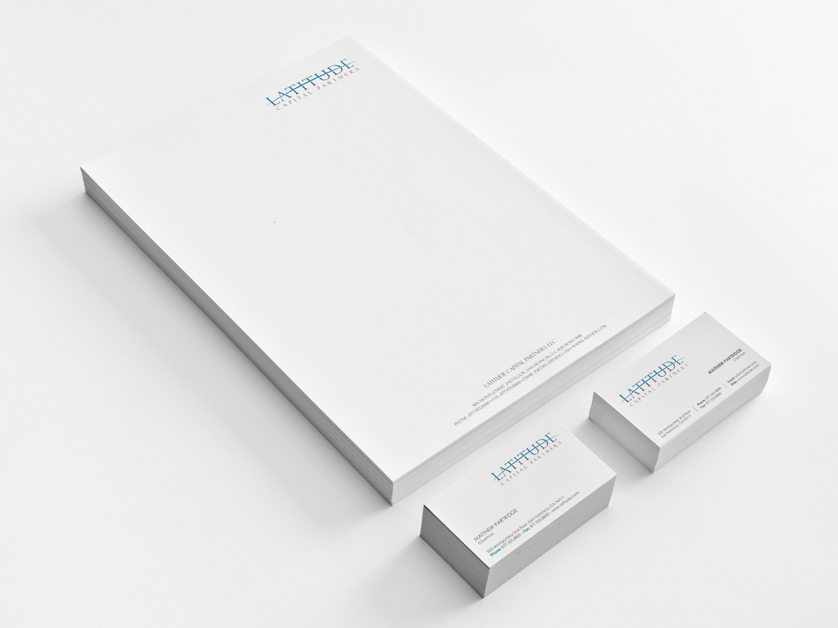 Stationery Design by logodentity for Latitude Capital Partners | Design #1683807