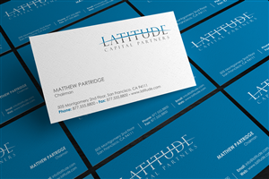 Stationery Design by logodentity for Latitude Capital Partners | Design: #1683812