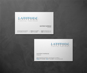 Stationery Design by logodentity for Latitude Capital Partners | Design: #1683814