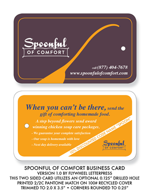 Business Card Design by Flywheel Letterpress for rustic roasters | Design: #1686346