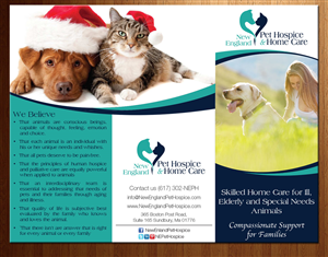 Flyer Design by theblueart for New England Pet Hospice, Inc. | Design: #6376992