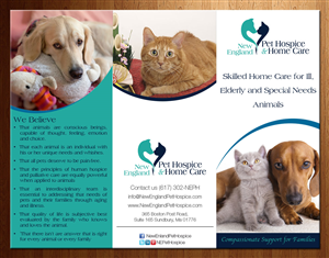 Flyer Design by theblueart for New England Pet Hospice, Inc. | Design: #6377077