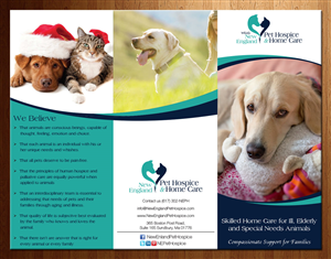 Flyer Design by theblueart for New England Pet Hospice, Inc. | Design: #6390324