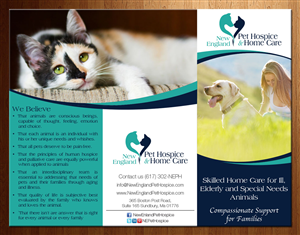 Flyer Design by theblueart for New England Pet Hospice, Inc. | Design: #6421072