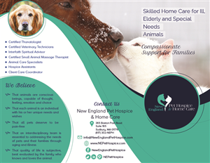 Flyer Design by Pram Shaw for New England Pet Hospice, Inc. | Design: #6418854