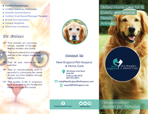 Flyer Design by Pram Shaw for New England Pet Hospice, Inc. | Design: #6426313