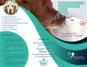 Flyer Design by Pram Shaw for New England Pet Hospice, Inc. | Design: #6426351