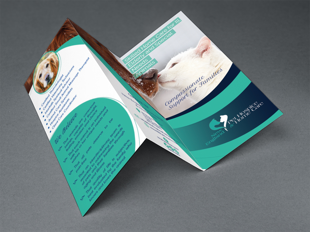 Flyer Design by Pram Shaw for New England Pet Hospice, Inc. | Design #6426739