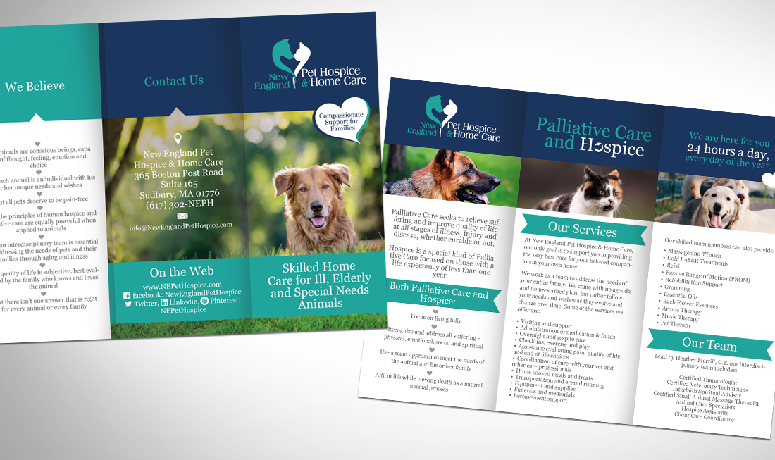 Flyer Design by Victor_pro for New England Pet Hospice, Inc. | Design #6390132