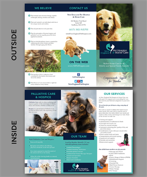 Flyer Design by alewis.designer19 for New England Pet Hospice, Inc. | Design: #6402024