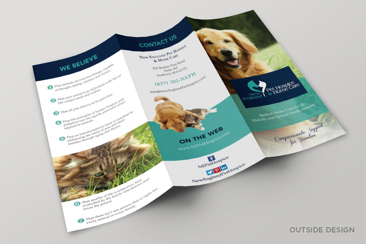 Flyer Design by alewis.designer19 for New England Pet Hospice, Inc. | Design #6402046