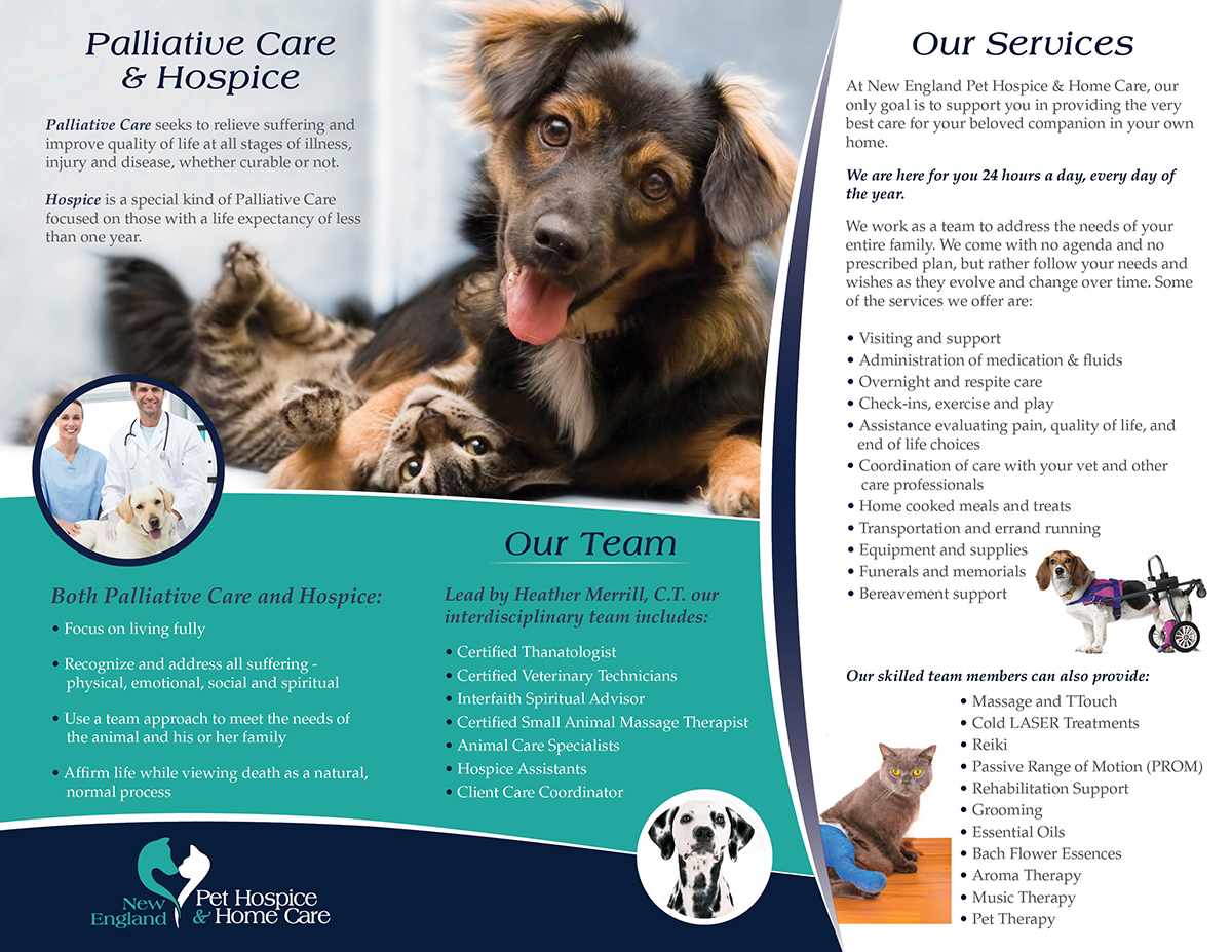 Flyer Design by alewis.designer19 for New England Pet Hospice, Inc. | Design #6419556