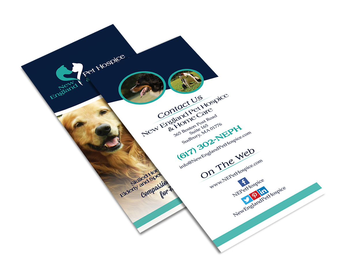 Flyer Design by alewis.designer19 for New England Pet Hospice, Inc. | Design #6474158