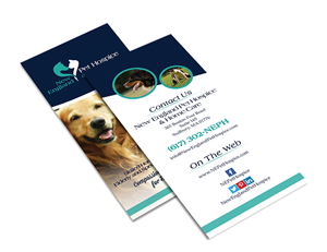 Flyer Design by alewis.designer19 for New England Pet Hospice, Inc. | Design: #6474158