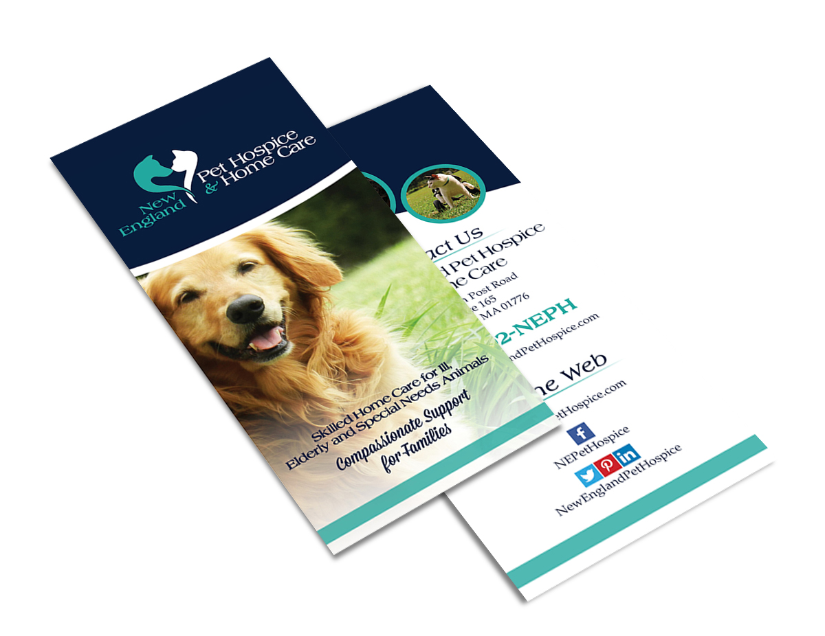 Flyer Design by alewis.designer19 for New England Pet Hospice, Inc. | Design #6474164