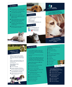Flyer Design by eleven for New England Pet Hospice, Inc. | Design: #6440583