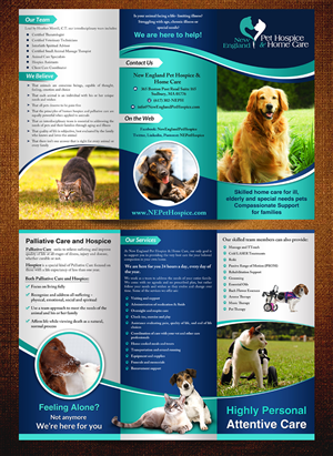 Flyer Design by ESolz Technologies for New England Pet Hospice, Inc. | Design #6425177