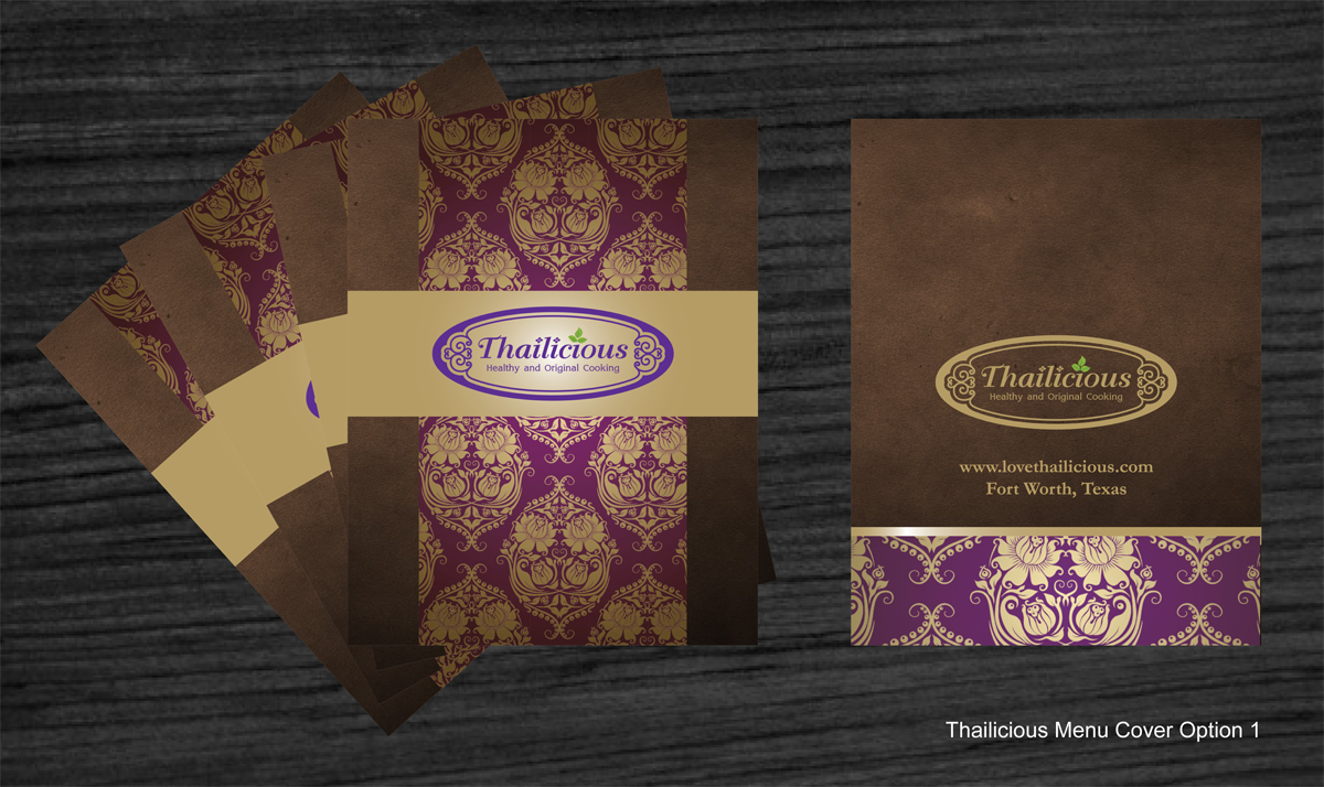 Diseño de Menú por Kburks para Thailicious | Diseño #1899760