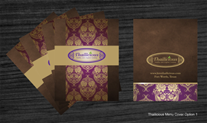 Menu Design by Kburks for Thailicious | Design: #1899760