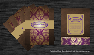 Menu Design by Kburks for Thailicious | Design: #1899762
