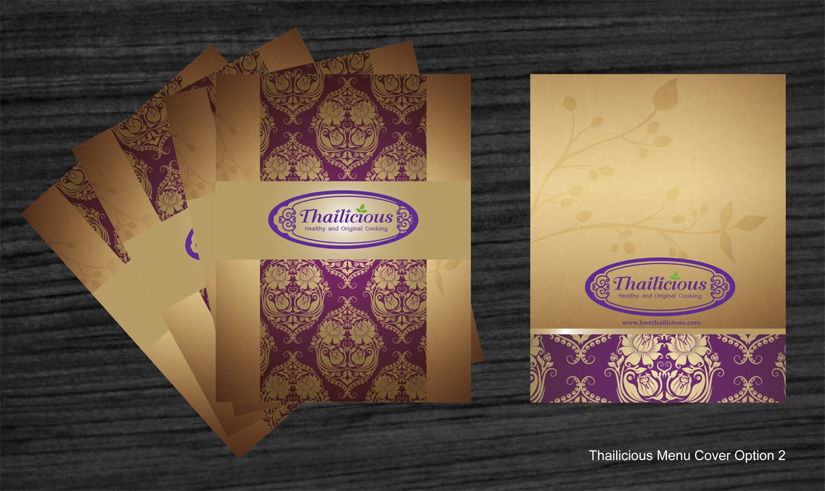 Diseño de Menú por Kburks para Thailicious | Diseño #1899765