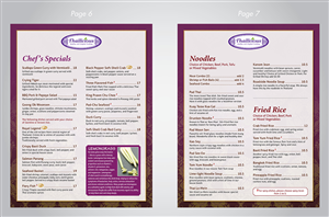 Menu Design by Ekanite for Thailicious | Design: #1880583