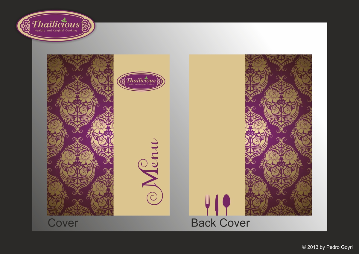 Menu Design by IMAGE SOLUTION for Thailicious | Design #1855965