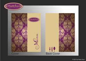 Menu Design by IMAGE SOLUTION for Thailicious | Design: #1855965