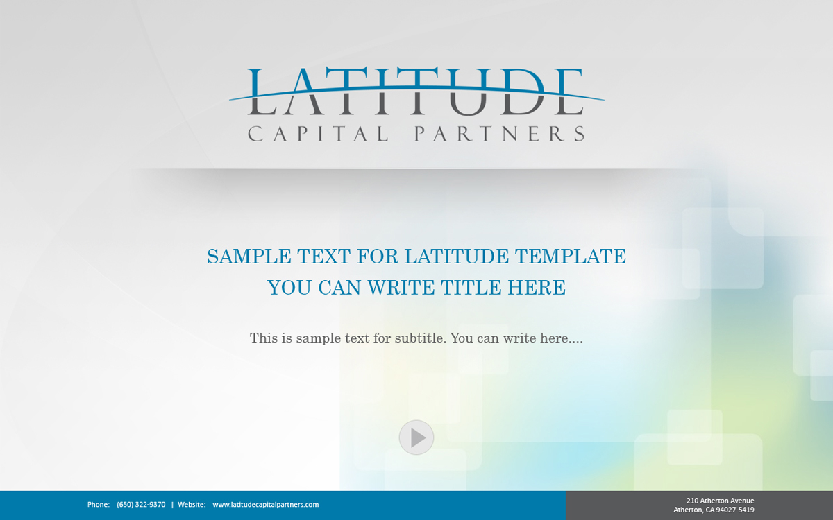 PowerPoint Design by AriefK for Latitude Capital Partners | Design #1691193