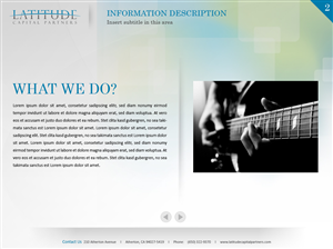 PowerPoint Design by AriefK for Latitude Capital Partners | Design: #1694929