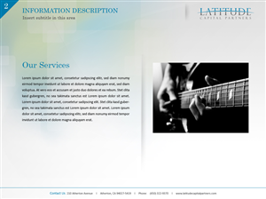 PowerPoint Design by AriefK for Latitude Capital Partners | Design: #1695021