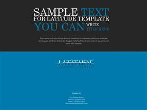 PowerPoint Design by AriefK for Latitude Capital Partners | Design: #1699489