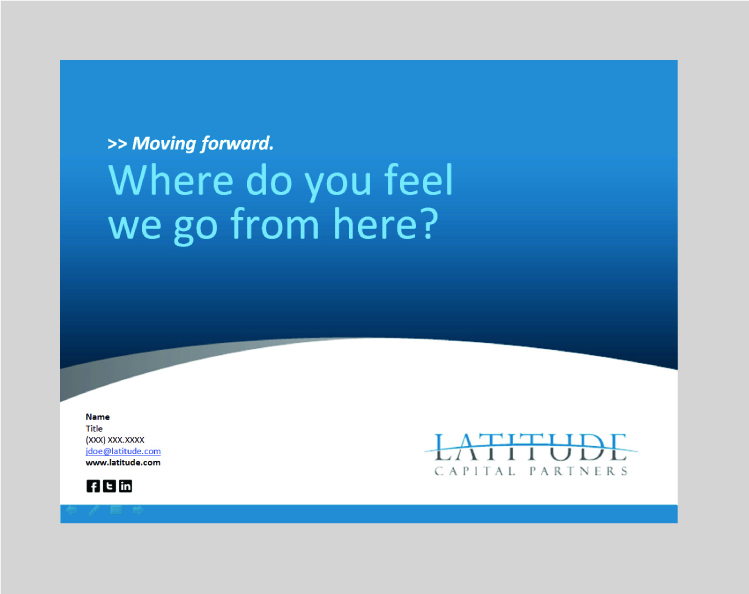PowerPoint Design by rkailas for Latitude Capital Partners | Design #1698236