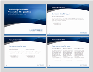 Diseño de PowerPoint por rkailas para Latitude Capital Partners | Diseño #1698428