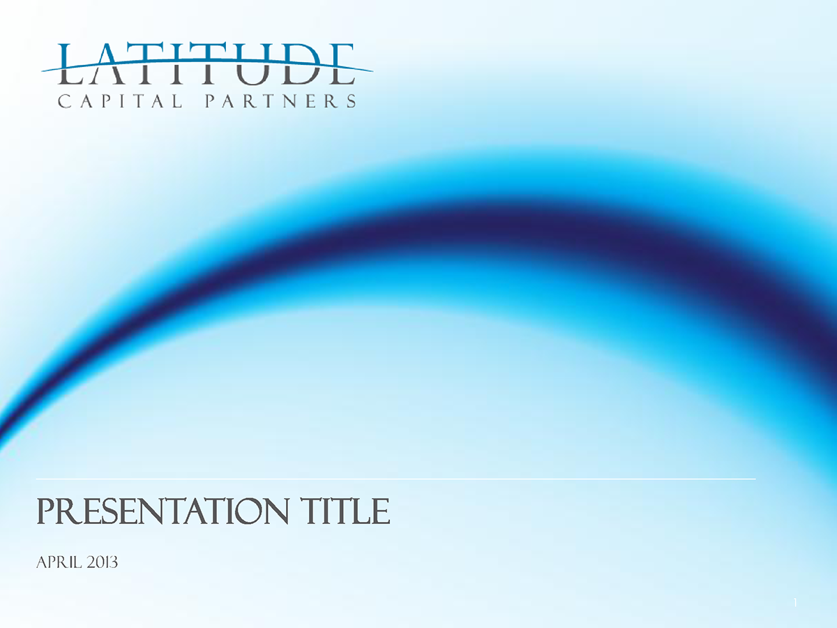 PowerPoint Design by 100YAN for Latitude Capital Partners | Design #1701800