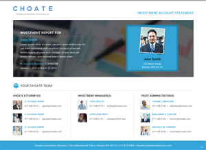 Web Design par pb pour Choate Investment Advisors | Design : #6410563