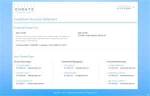Web-Design von pb für Choate Investment Advisors | Design: #6424376